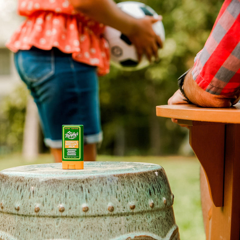Murphy's Naturals Mosquito Repellent Balm Stick | Plant Based, Natural Ingredients | DEET Free | Travel/Pocket Size | 0.5 oz | 3 Pack - NewNest Australia