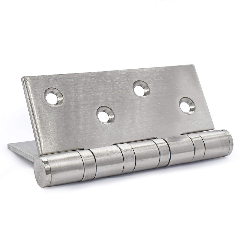 Earl Diamond Brushed Stainless Steel Hinges, 4" X 3" Door Hinges (Pack of 2) Siver - NewNest Australia