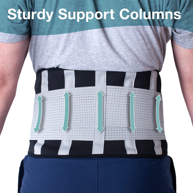 Back Support Brace - Lower Back Support - The Only Back Support Belt for Men and Women Certified by National Back Pain Association - Lumbar Support Belt - XL - The Restored XL - Waist 40 to 47 Inches / Size 20+ - NewNest Australia