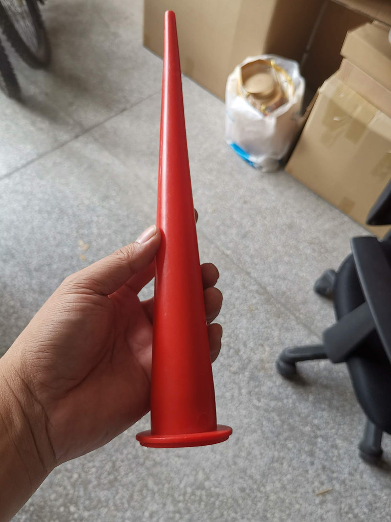 Caulking Nozzle for Sausage Caulking Gun, Reusable Caulk Nozzle Applicator, Durable Epoxy Piston Caulk Cap, Replacement Extension Tool Supplies Applied in the Construction (Red-2Pack) Red-2Pack - NewNest Australia