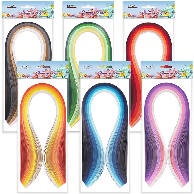 JUYA Paper Quilling Kits with 30 Colors 600 Strips and 8 Tools (Paper Width:3mm, Blue Tools) Paper Width:3mm - NewNest Australia