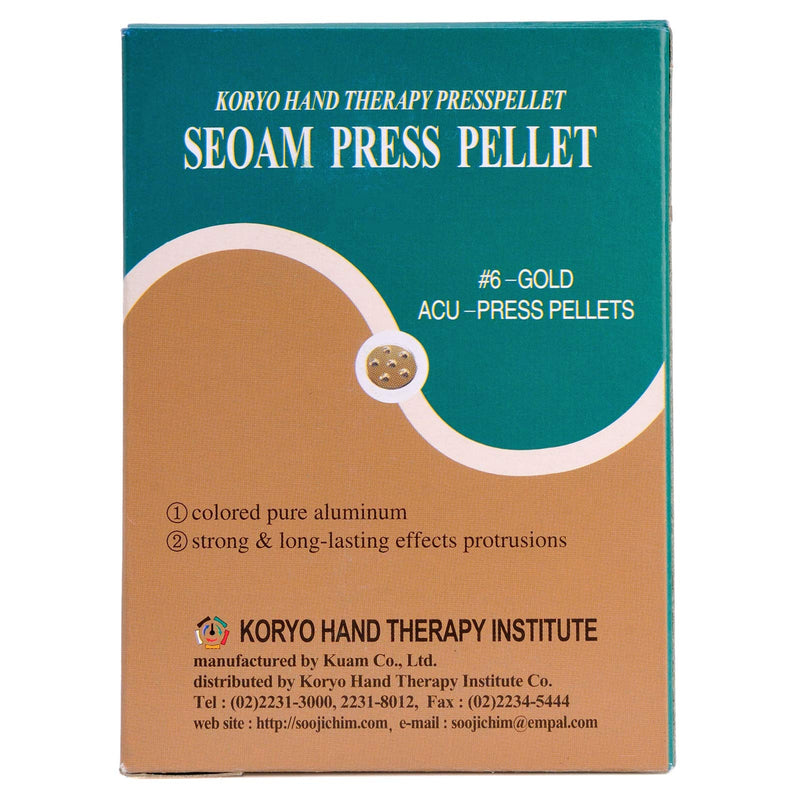 Silver Korean Koryo Hand Therapy - KHT Seoam Seoambong Press Pellet #6-Silver (1) - NewNest Australia