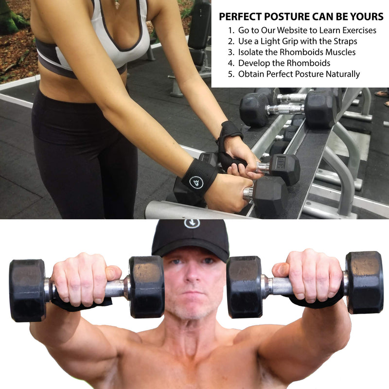 LOCK-WOOD Weightlifting Wrist Support Straps Lift Heavier & Secure Your Grip Desert Green Large (6-9in wrists) with Male Logo - NewNest Australia