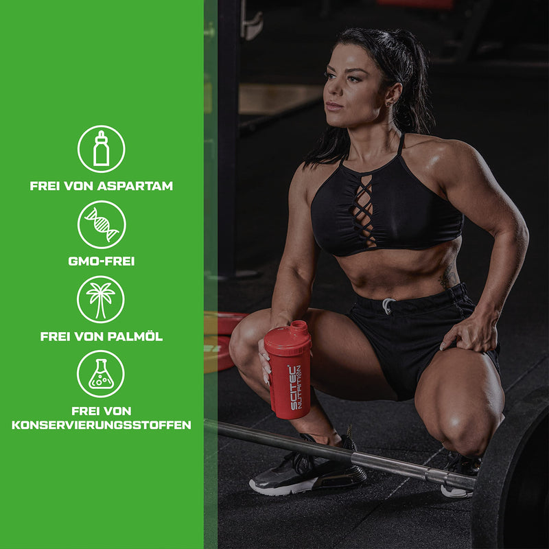 Scitec Nutrition Jumbo Protein Drink Powder With Carbohydrates, Creatine, L-Arginine, Betaine, Bioperine, Mct Oil Powder, With Added Amino Acids, 3.52 Kg, Strawberry - NewNest Australia