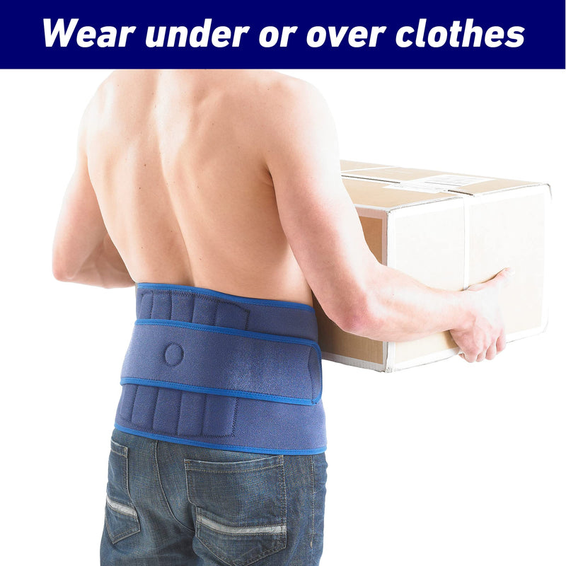 Neo-G Back Support with Flexible Stays and Power Straps – Back Brace for Lower Back Pain Relief, Muscle Spasm, Strains, Arthritis, Rehabilitation - Adjustable Compression - Class 1 Medical Device - NewNest Australia