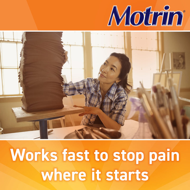 Motrin IB, Ibuprofen 200mg Tablets for Fever, Muscle Aches, Headache & Back Pain Relief, 225 ct - NewNest Australia