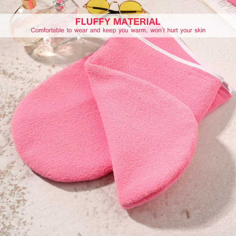 Minkissy Paraffin Wax Work Gloves and Booties Set Beauty Care Supplies for Heat Therapy Spa Therabath - NewNest Australia