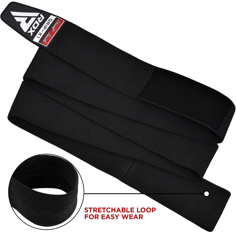 Rdx Knee Supports, Strength Training Fitness, Approved Ipl Uspa, 200 Cm Long Elastic Knee Wraps Pair With Velcro Fastening, Deadlifting, Bodybuilding, Weightlifting, Strength Sports, Powerlifting, Women Men - NewNest Australia