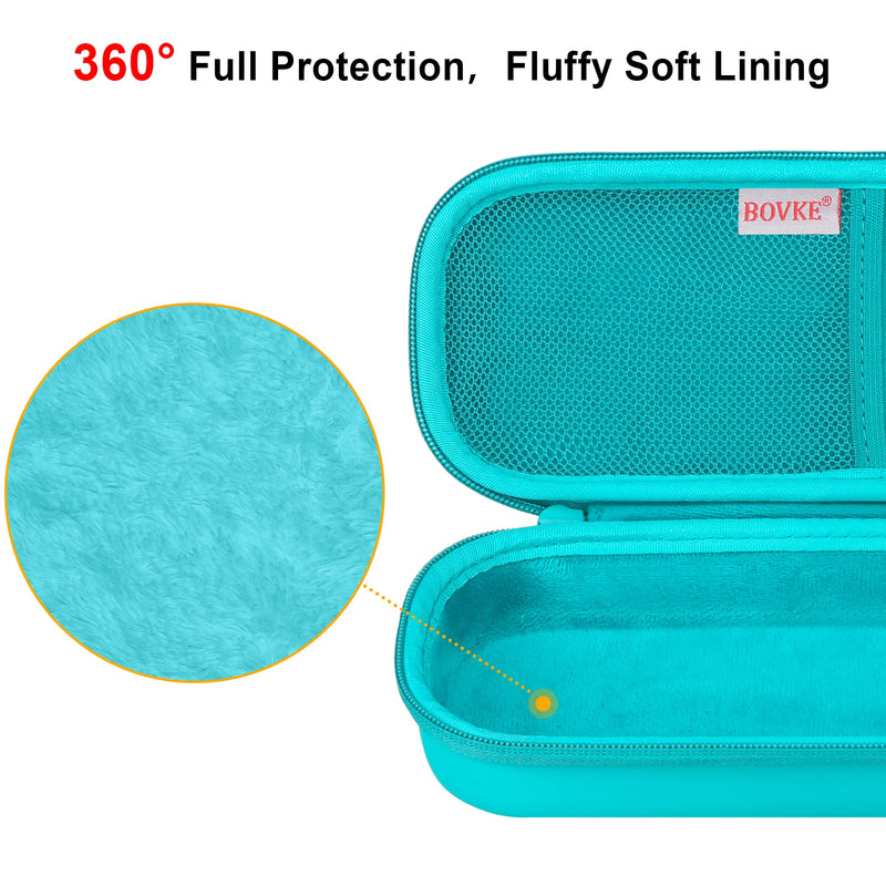 BOVKE Travel Stethoscope Case for 3M Littmann Classic III, Lightweight II S.E, MDF Acoustica Lightweight Stethoscopes, Mesh Pocket for Pen Lights, Medical Scissors and Nurse Accessories, Turquoise - NewNest Australia