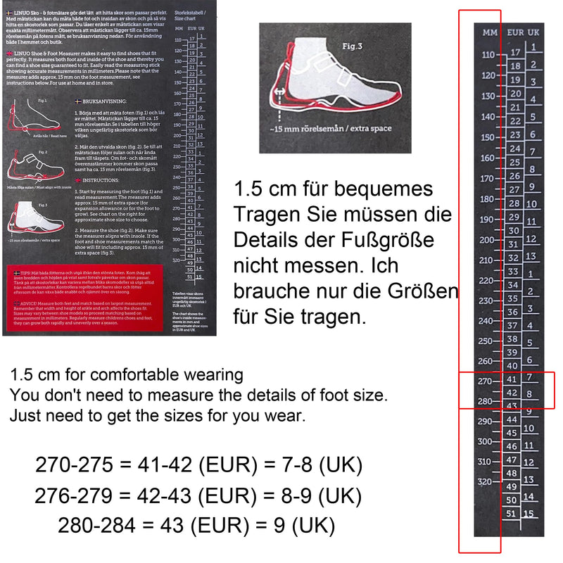 zalati Foot Gauge Measuring Device Measuring Feet Shoe Sizes Foot Gauge Shoe Accessories Measuring Foot Buying Shoes Fit for Children Adults Feet, Gray, One Size - NewNest Australia