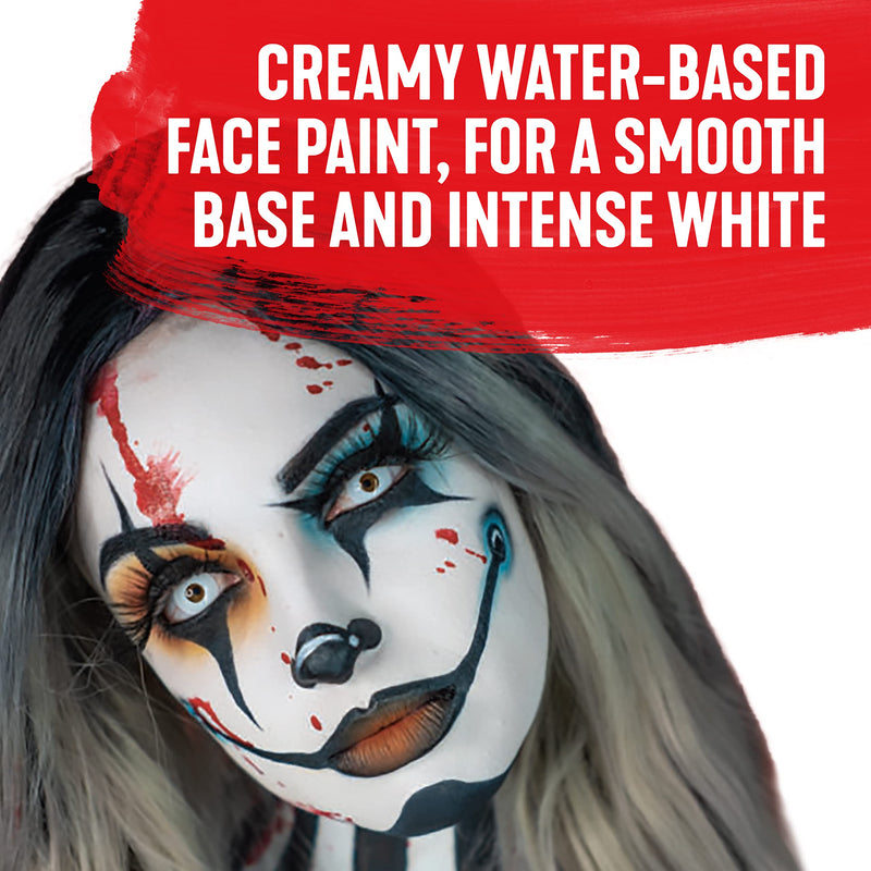 Snazaroo - 1198200 Face Paint Clown White, 50ml 1.69 Fl Oz (Pack of 1) - NewNest Australia