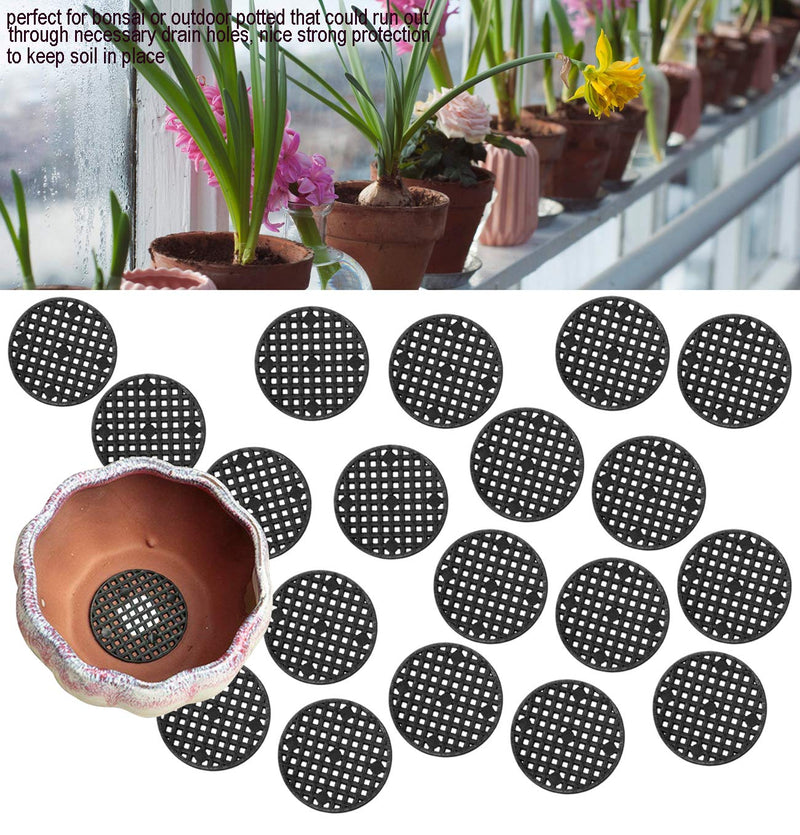 Fashionclubs Bonsai Wires Set, Bonsai Tree Training Wires Aluminum Craft Wires Size 1.0mm/1.5mm/2.0mm(Each Size is 32ft), with 20pcs Flower Pot Hole Mesh Pad Bonsai Bottom Grid Mat Mesh 2Inch in Dia - NewNest Australia