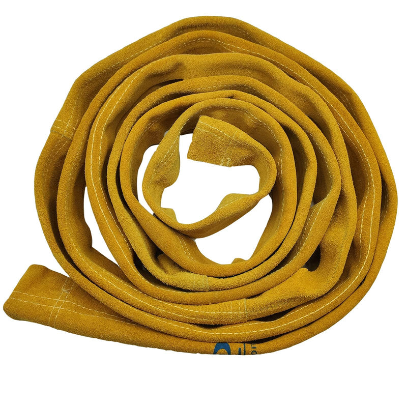 AllyProtect Leather Tig Mig Stick Welding Hose Cover Flame Resistant Cable cover with Zipper 11.5 ft long - NewNest Australia