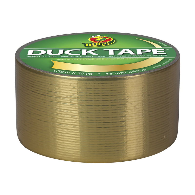 Duck 280748 Duct Tape, Single Roll, Metallic Gold - NewNest Australia