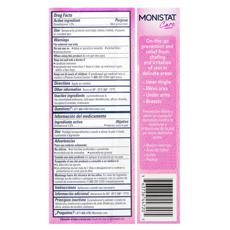 Monistat Care Chafing Relief Powder Gel, Anti Protection, 1.5 Ounce (447200A2) 1.5 Ounce (Pack of 1) - NewNest Australia