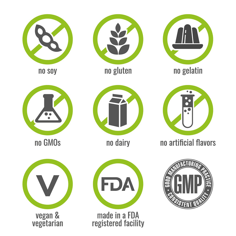 NATURELO Vegan DHA and Omega 3 Supplement from Algae and Chia Seed Oil for Heart, Brain and Joint Health - No Fish, Gelatin, or Artificial Sweeteners - 60 Gummies - NewNest Australia