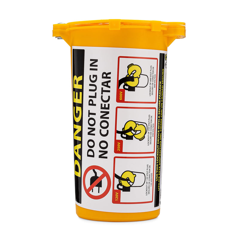 ZING 7100 RecycLockout Lockout Tagout, Large Plug Lockout, Recycled Plastic 1 - NewNest Australia