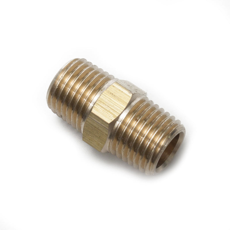 LTWFITTING Brass Pipe Hex Nipple Fitting 1/4 x 1/4 Inch Male Pipe NPT MNPT MPT Air Fuel Water(Pack of 30) - NewNest Australia