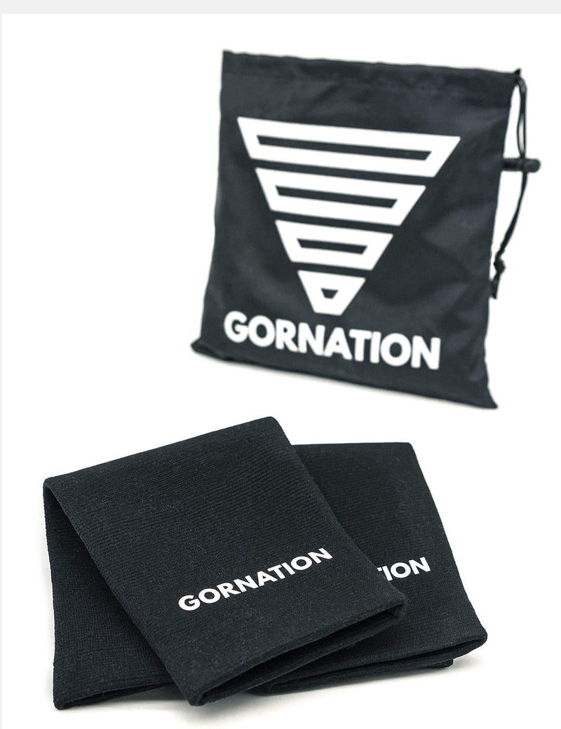 Gornation® Elbow Support | 2X Premium Sleeves (Pair) for Fitness, Bodybuilding & Calisthenics | Unisex for Men & Women | Arm Sleeve for Elbow Compression During Sports (M) M - NewNest Australia