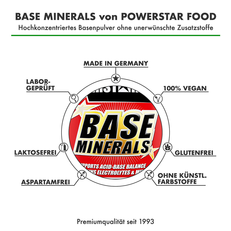 Base Minerals, 400 G Base Powder, Basic Minerals, Organic Citrates, For Balanced Acid-Base Household And Electrolyte Balance, 40-Day Intensive Treatment, Juicy Orange, Made In Germany - NewNest Australia