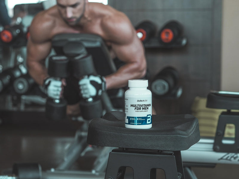 Biotechusa Multivitamin For Men - Comprehensive Support For Active Men | 38 Active Ingredients | Energy, Immune And Muscle Support | Antioxidant Protection, 60 Tablets - NewNest Australia