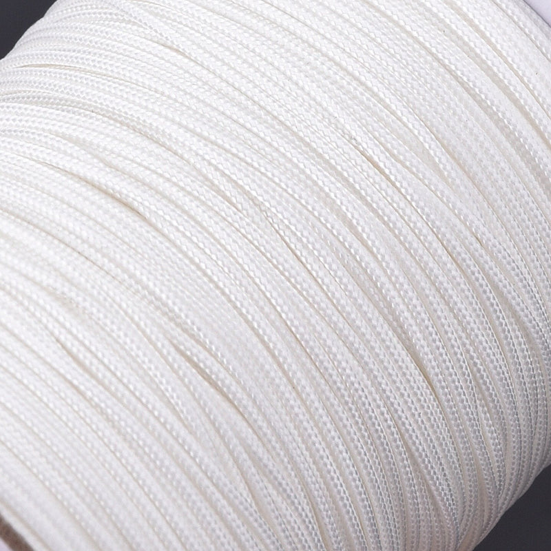 Outus 109 Yards/Roll White Braided Lift Shade Cord for Aluminum Blind Shade, Gardening Plant and Crafts (1.0 mm) - NewNest Australia