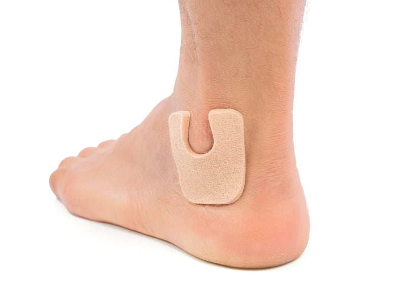 ZenToes U-Shaped Felt Callus Pads | Protect Calluses from Rubbing on Shoes | Reduce Foot and Heel Pain | Pack of 24 1/8” Self-Stick Pedi Cushions - NewNest Australia