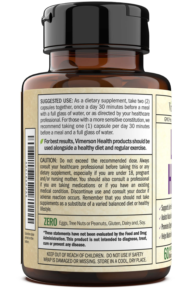 Liver Health Detox Support Supplement - Herbal Blend for Men & Women with Artichoke Extract, Milk Thistle, Dandelion Root, Turmeric, Beet Root, Alfalfa, Choline & Celery Seed. 60 Capsules. Non GMO - NewNest Australia