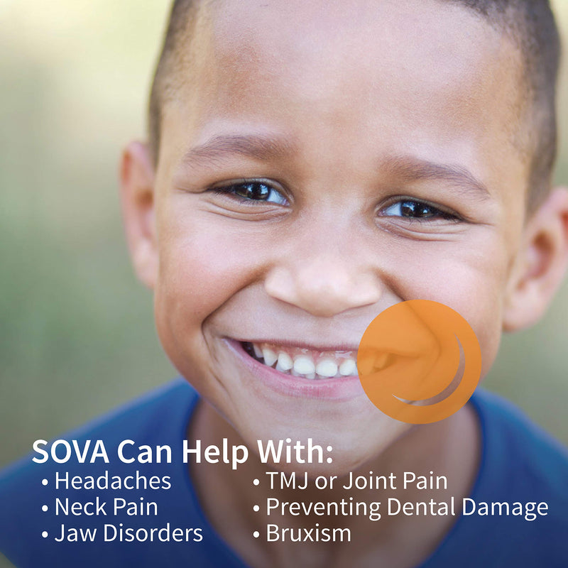 SOVA Junior Night Guard Custom-Fit Dental Mouth Guard for Kids Purple Punch - NewNest Australia