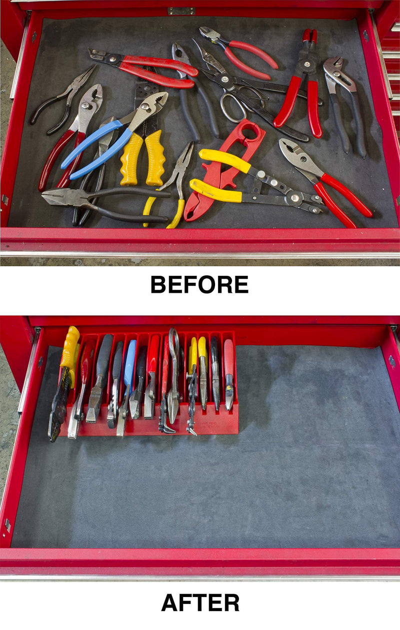 Lisle 40490 Red Pliers/Wrench Rack - NewNest Australia