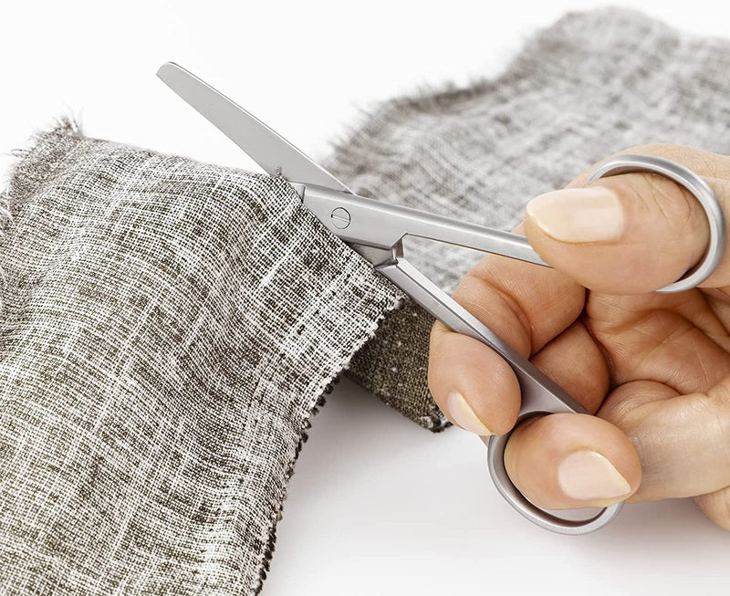 Utility Blunt Nursing Scissors First aid All-Purpose Instrument Sharp Blunt 15.5 cm Stainless Steel Dressing Scissor Autoclavable for Home Use - NewNest Australia