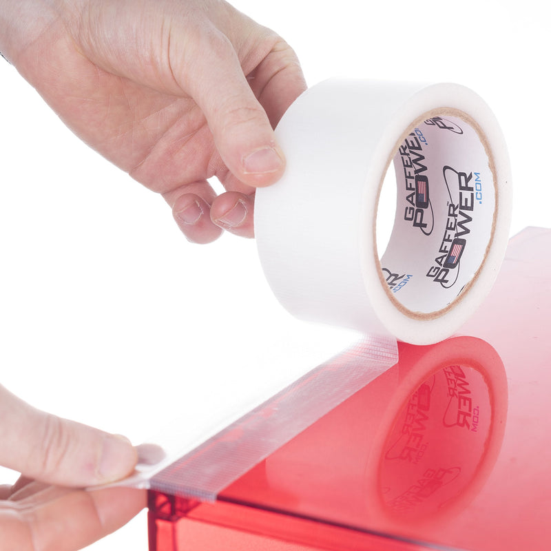 Transparent Duct Tape, Ultra High Performance Weather Resistant Tape for Discreet, No Show Repairs and Mounting | Residential, Commercial and Industrial Uses | by Gaffer Power (2 Inch x 20 Yards) 2 Inch x 20 Yards - NewNest Australia