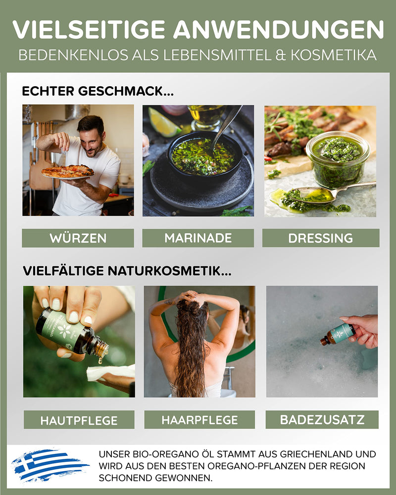 Heldengr√ºn Organic Oregano Oil [High Dose] With +80% Carvacrol - Certified Oral Food - Oregano Oil Organic From Greece - Oregano Oil, Antioxidants 30 Ml (Pack Of 1) - NewNest Australia