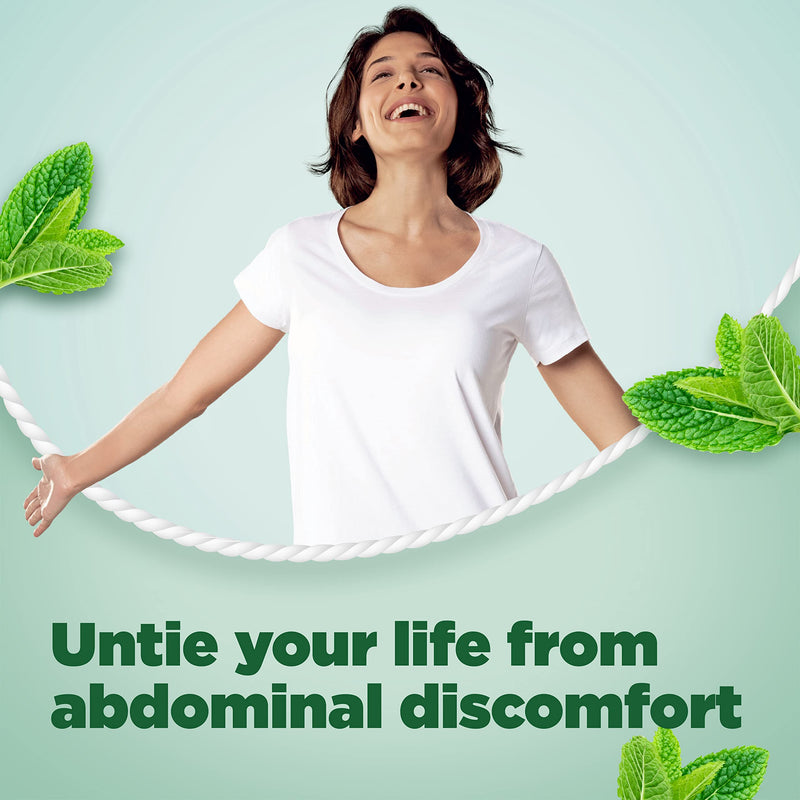 Buscomint 0.2 ml Peppermint Oil IBS Multi Symptom Treatment, Soft Gel Capsules, 24 Count (Pack of 1), 100% Natural Active Ingredient, Preservatives Free 24 Count (Pack of 1) - NewNest Australia