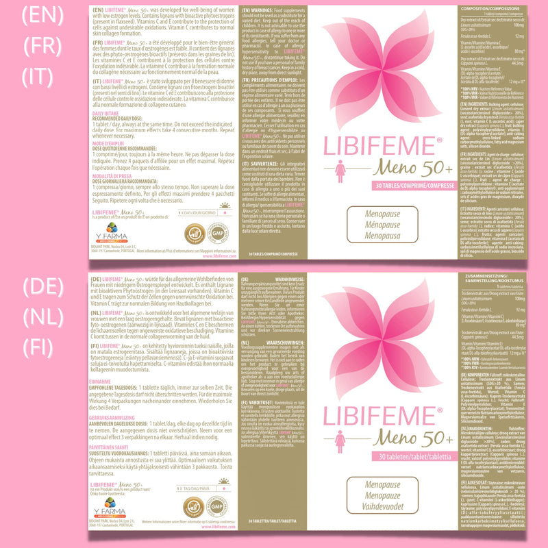 Menopause tablets plant-based - natural estrogen for menopause - against vaginal dryness - Menobalance - treatment 1 month - NewNest Australia