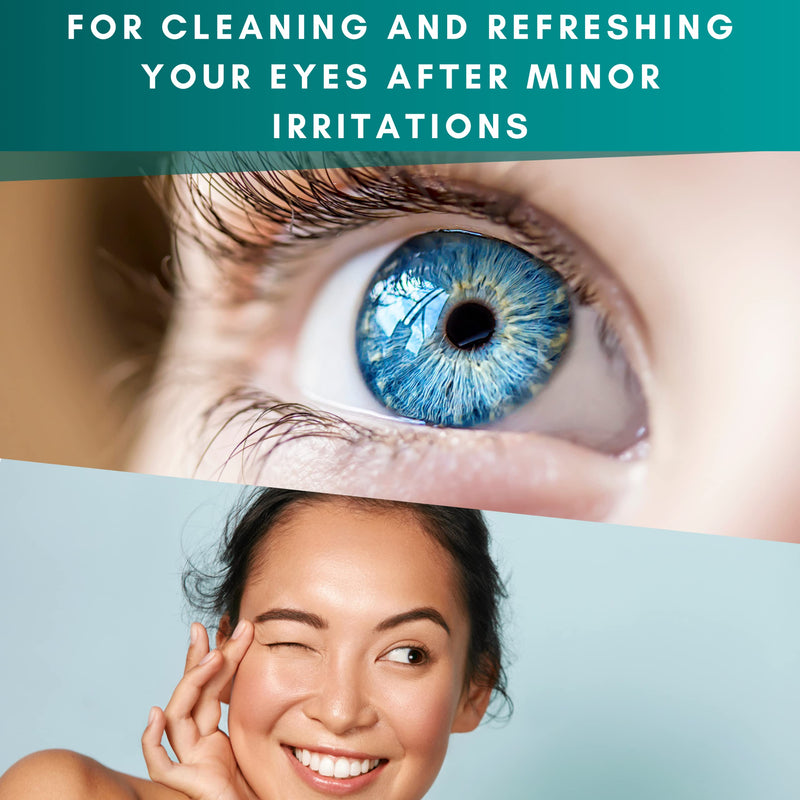 I-Wash Bottle - The Premium Eye Wash for Most Minor Eye Irritations, Sterile Saline Solution 0.9% PH EUR, 250ml and 500ml Bottles Available (500ml Pack of 1 Bottle) 500ml Pack of 1 bottle - NewNest Australia