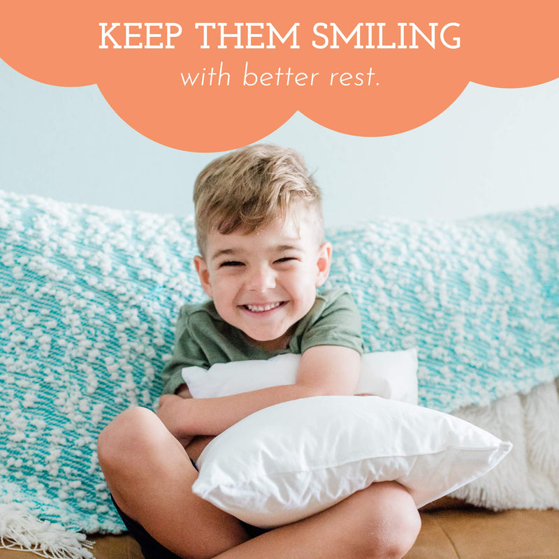 Toddler Pillow - Soft Hypoallergenic - Best Pillows for Kids! Better Neck Support and Sleeping! They Will Take a Better Nap in Bed, a Crib, or Even on The Floor at School! Makes Travel Comfier! - NewNest Australia