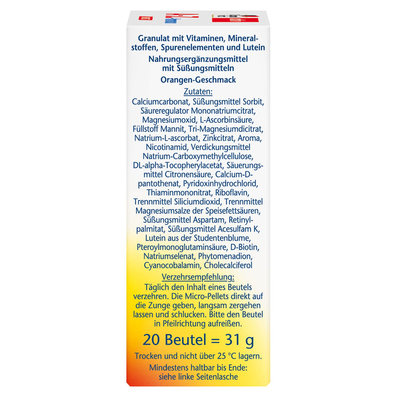 Doppelherz A-Z + Immune DIRECT - With zinc, vitamin B12, vitamin C and D as a contribution to the normal function of the immune system - liquid, 20 sachets - NewNest Australia