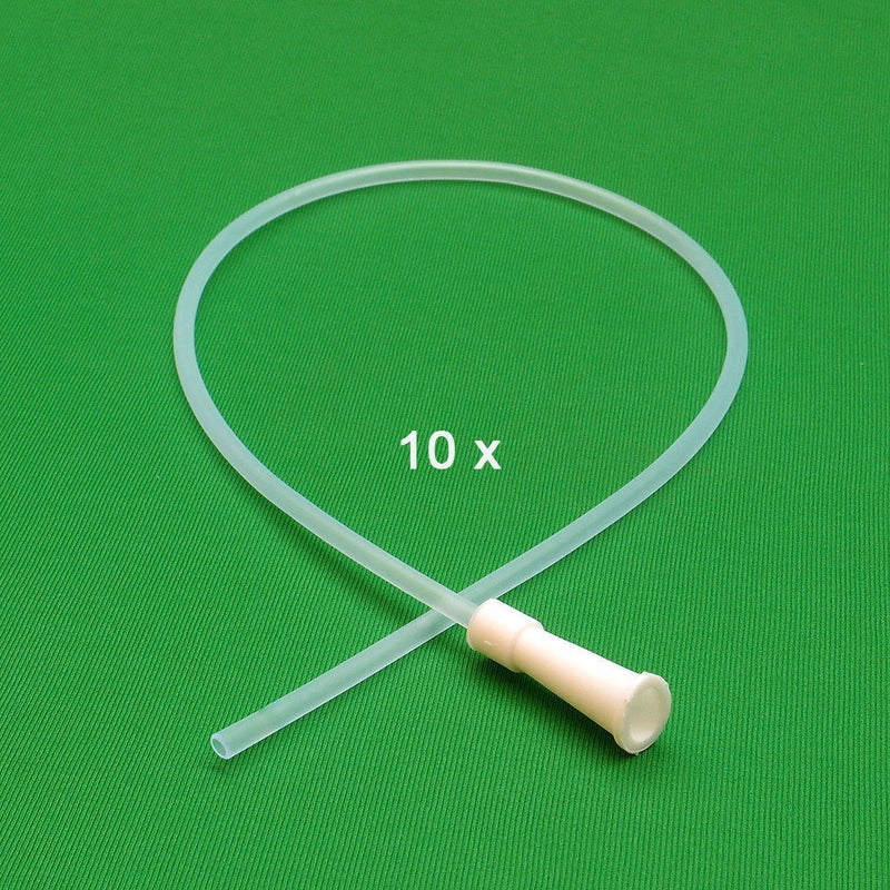 HealthAndYoga(TM) Enema Supplies - PVC Colon Tips - Saver Pack - Set of 10 (Sizes 12Fr) 20 Inch (Pack of 10) - NewNest Australia