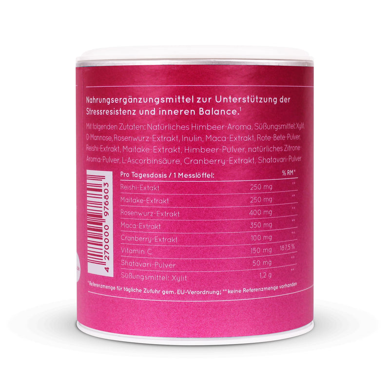 smaints Mushroom Smoothie Powder - Balance Fruit Powder with Reishi, Maitake, Roseroot, Maca, Shatavari, Inulin and much more. - NewNest Australia