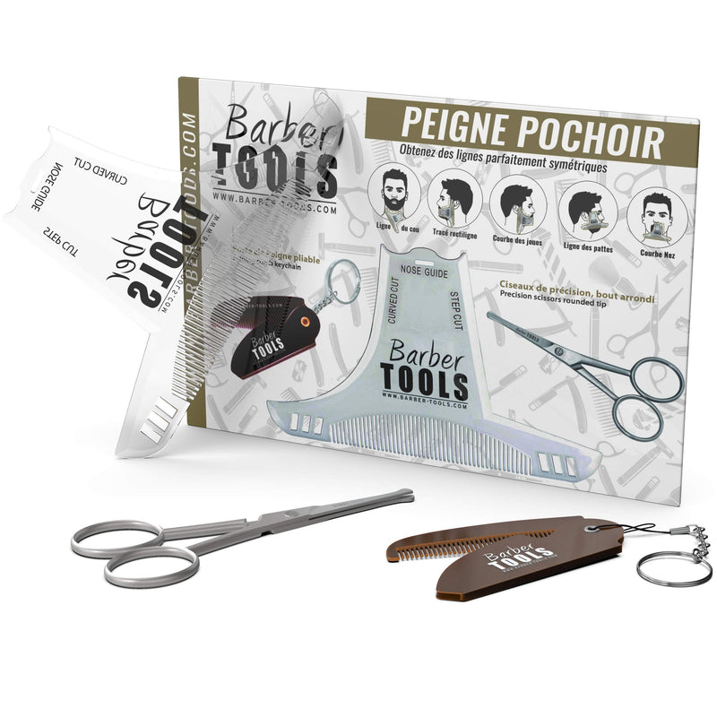 ✮ BARBER TOOLS ✮ Kit/beard care set/beard set/beard and shave | Cosmetics Made in French - NewNest Australia