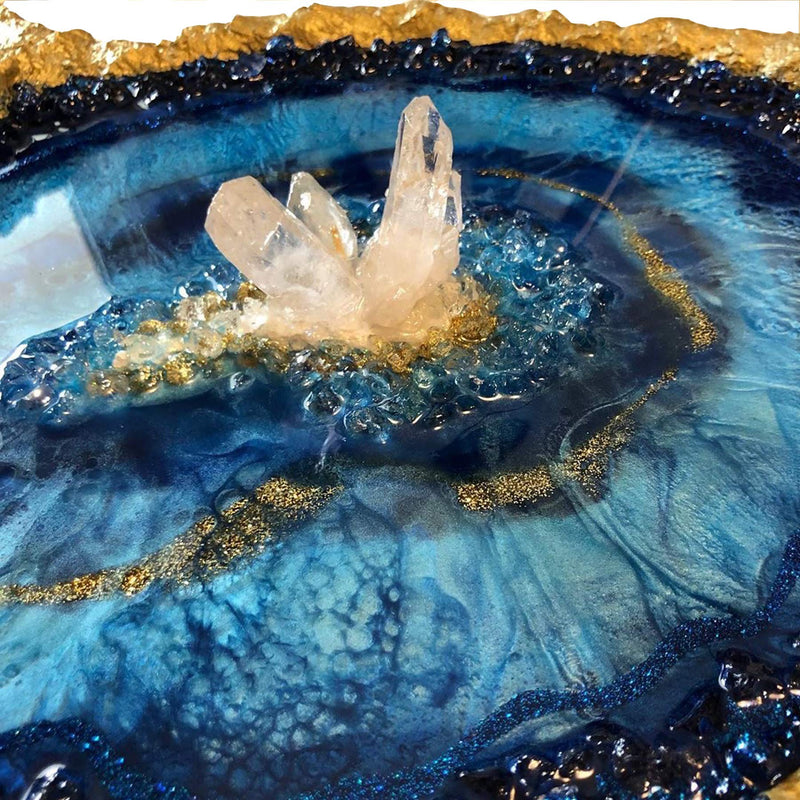 MEYSPRING Tropical Blue Epoxy Resin Color Pigment - 50 Grams - Great for Resin Art, Epoxy Resin, and UV Resin- Mica Powder for Epoxy Resin - NewNest Australia