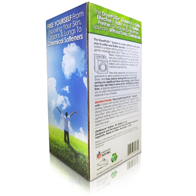 Dryer Balls XL | The Best Made Reusable Non Toxic Laundry Softener & Wrinkle Release | Replaces Fabric Softener Liquid, Dryer Sheets & Wool | Vegan & Sheep Safe | 2-Year USA Warranty - NewNest Australia