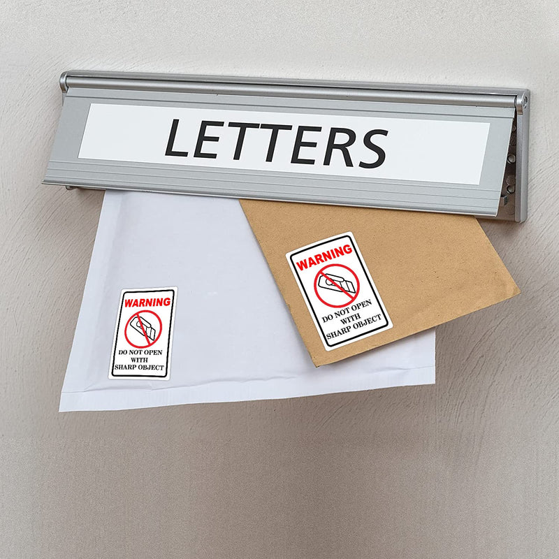 2x3 inch Do Not Open with Sharp Object Industrial Warning Labels International Special Handling Shipping Pallet Stickers for Shipping, Handling,Packing,Moving 500pcs - NewNest Australia