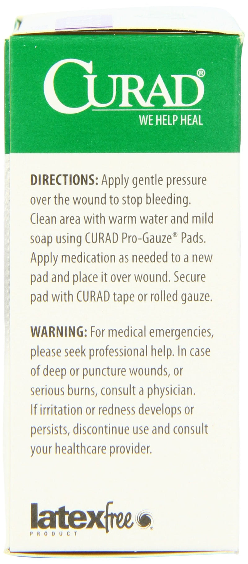 Curad Non-Woven Pro-Gauze, 2 Inch x 2 Inch, 10 Count (Pack of 6) 10 Count (Pack of 6) - NewNest Australia