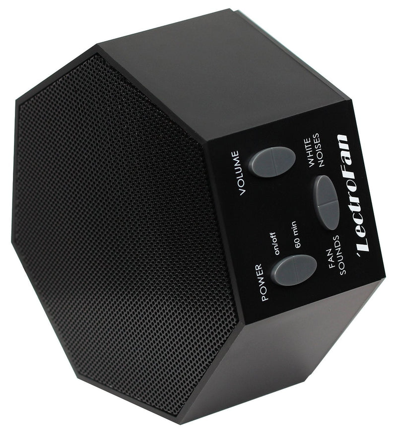 LectroFan High Fidelity White Noise Machine with 20 Unique Non-Looping Fan and White Noise Sounds and Sleep Timer Classic Black - NewNest Australia