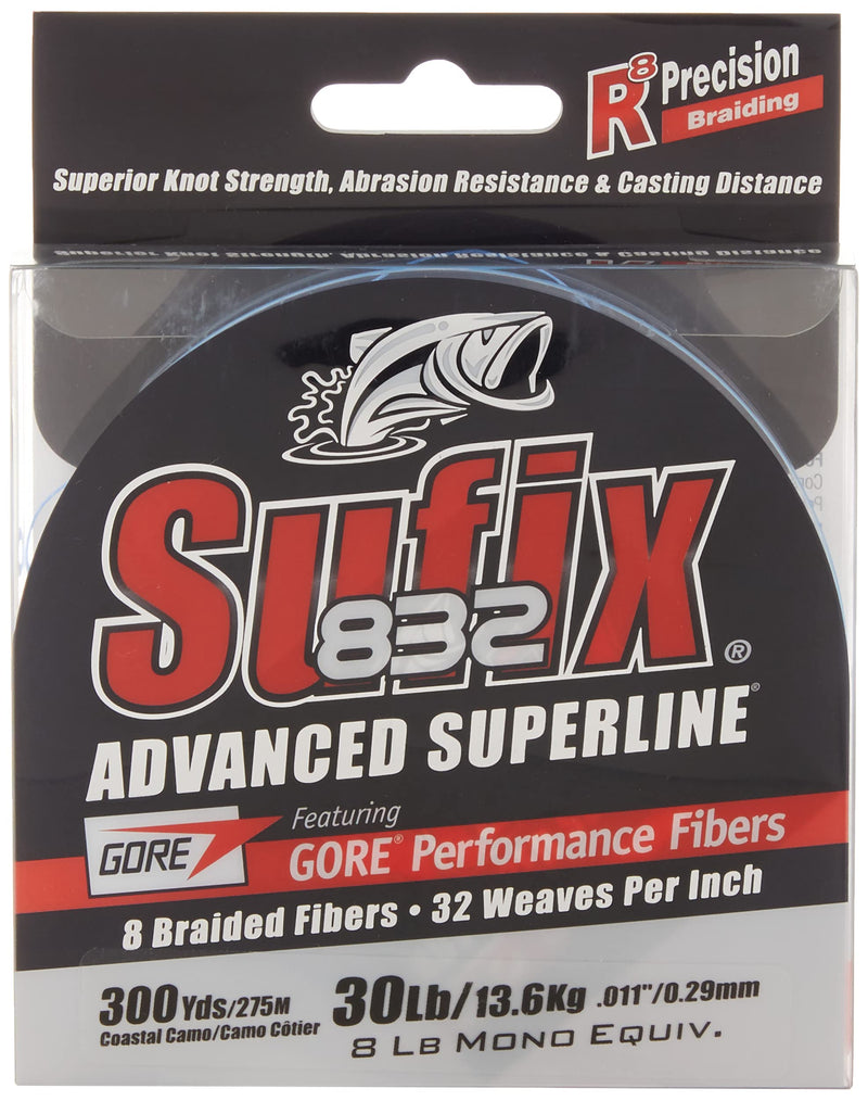 Sufix 832 Braid 30 Lb Coastal 660-130CC: 832 Braid 30 Lb Coastal Camo - NewNest Australia