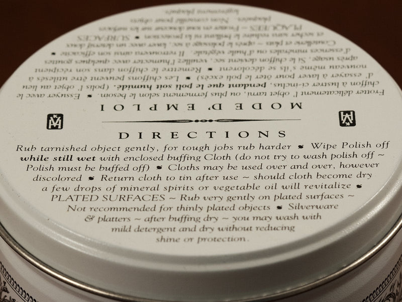 Cape Cod Polish Co. Metal Polishing Cloths Tin - NewNest Australia