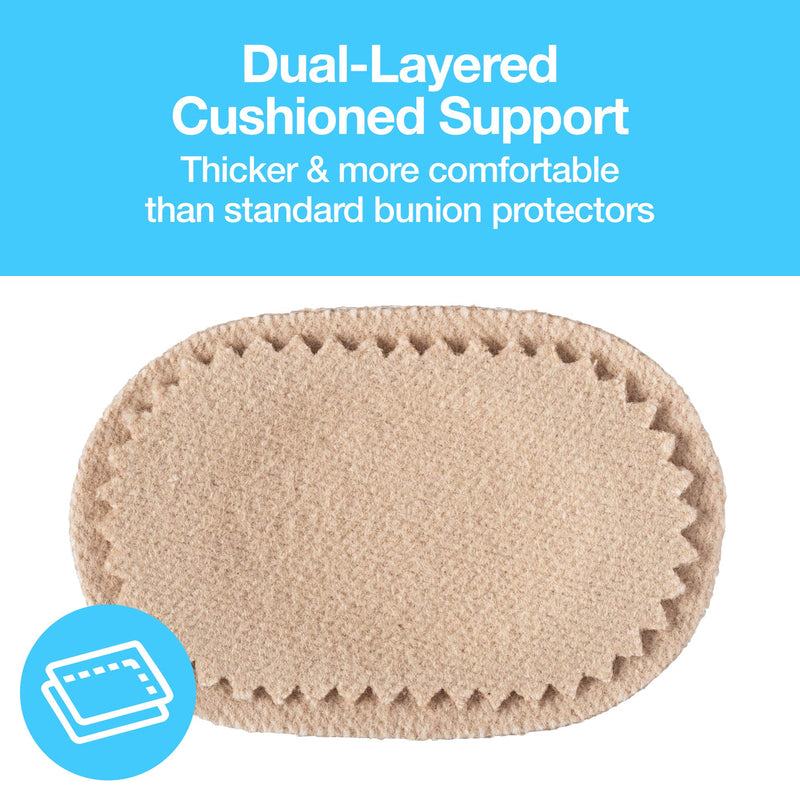 ZenToes 48 CT Bunion Cushions Waterproof and Odor Resistant Toe and Foot Protector Pads 48 Count (Pack of 1) - NewNest Australia