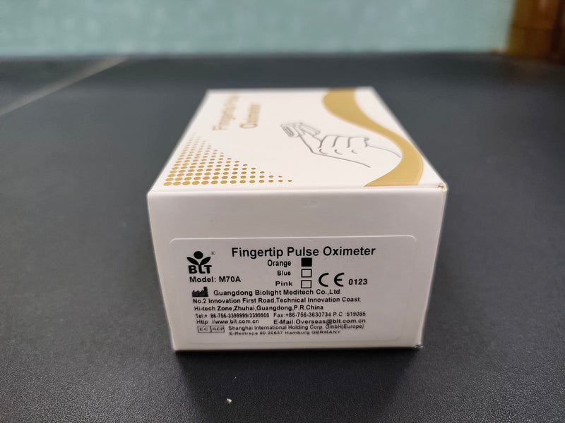 BLT M70A Pediatric Pulse Oximeter Fingertip, Oxygen Monitor for Kids and Child over 5, Oxygen Sats Monitor Finger Children, Blood Oxygen Saturation and Pulse Rate, Include Lanyard and Batteries - NewNest Australia